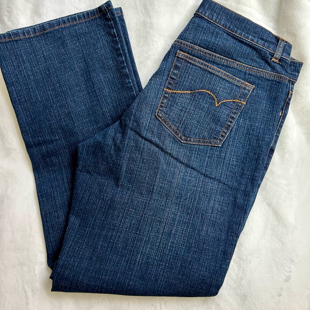 Venezia Dark Blue Straight Jeans 14